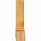 Ekena Millwork Portland Rough Sawn Timber Gable Bracket, Western Red Cedar, 96"W x 28"H x 6"D x 6"F, 7/12 Pitch GBW096X28X0606POR00RWR - alternate 3